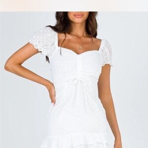 White Princess Polly Dress